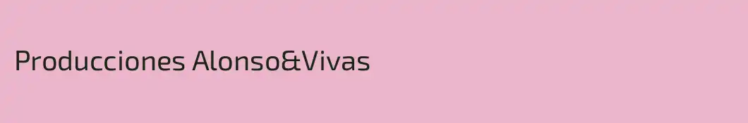 Producciones Alonso&Vivas